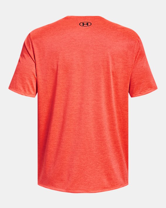 Men's UA Tech™ Vent Short Sleeve, Orange, pdpMainDesktop image number 5